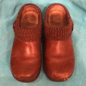 Dansko clogs. Size 36. Leather.